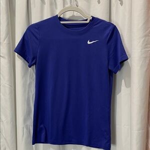 Nike Royal Blue Tee with White Logo